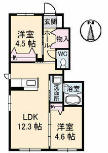 ウィステリア　Ｂ棟 B0103号-16