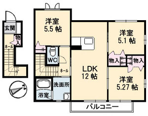 シャーメゾン白樺 A0201号室