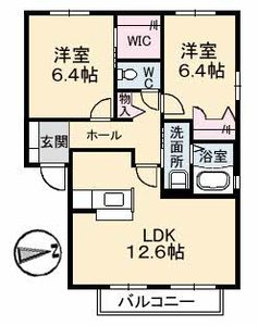 シャーメゾン ジョイナス C棟 A0202号-2