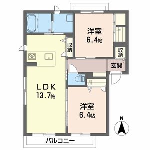 グランマスト滝の宮公園　Ａ棟 A201号-5