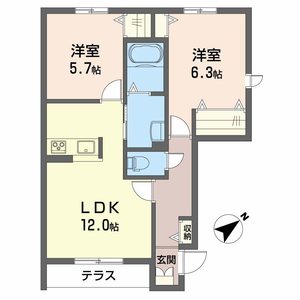 アルトーレ　カーサ　Ｂ棟 B0103号室