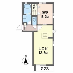 ラ・パルテール関　参番館 C0101号室