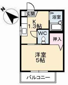 シャーメゾンサンフラワー 101号室