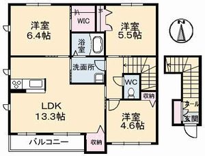アルコ　Ａ棟 A0201号室