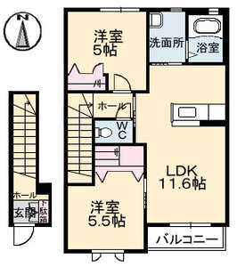 エスパディ　グレイス A202号室