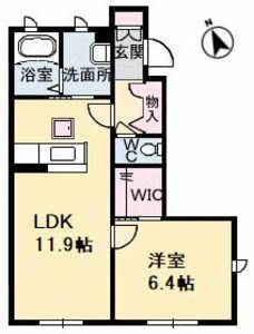 シャーメゾン際波　Ｃ棟 C0101号室