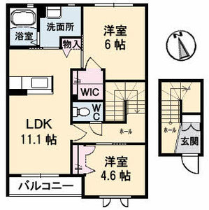 シャーメゾン ラ・モード ガーデンズ Ⅰ A0202号-3
