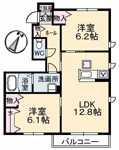 シャーメゾン　ウィステリア　Ｂ棟 B0101号室