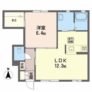 パークハイム土居田　Ｃ棟 C0102号-2