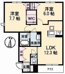 エスポワールサン B棟 B0103号-4