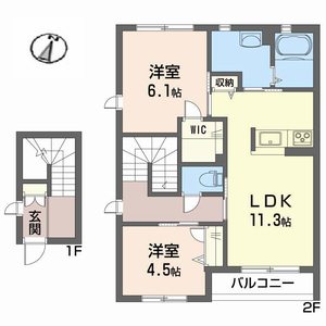 シャーメゾン・ユイナ　Ｂ棟 B0202号室