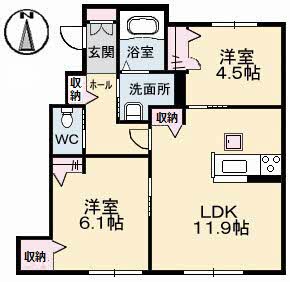 ソルコート　Ｄ棟 D0107号-16