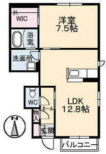 シャーメゾン　モモ　　　Ａ棟 A0102号室