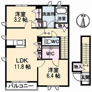 グランドメゾン片島　Ｅ棟 E201号室