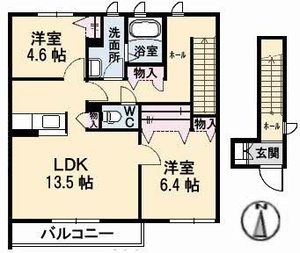 グランドメゾン片島　Ｅ棟 E202号室
