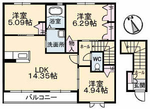 エスポワールⅢ A0202号-13