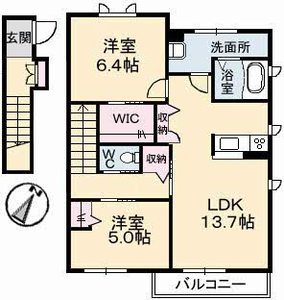 アッヴェニーレ B棟 B0205号-3