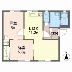 フレグランス関谷　Ａ棟 A0101号室