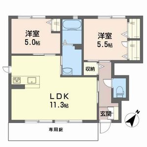 シャーメゾンみどり野　Ｃ棟 C0101号室