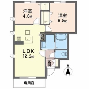 パーチェカーサ辻町 A0102号-3