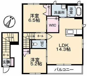 Ｔ’Ｓハウス　Ａ棟 A0202号室