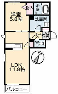 ラフェステート　Ａ棟 A0203号-2