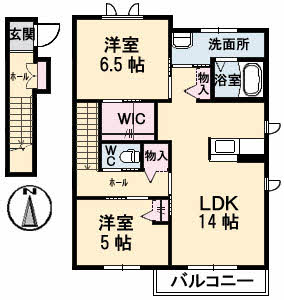 サンミッシェル A0202号室