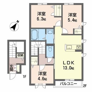 シャーメゾン中野開作　Ａ棟 A0201号-16