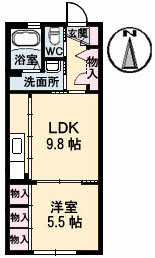 リブメゾン南方 A0103号-4