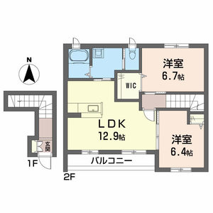シャーメゾン ジェルメ A棟 A0202号-2