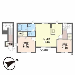 シャーメゾン　ジェルメ　Ｂ棟 B0206号室