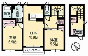 フロンティア彩Ⅱ A0202号室