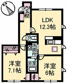 アンジール東原 A0101号-2