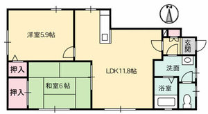グランコート久万ノ台　Ｌ棟 L1号室