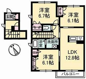 フェリーチェ　Ｃ棟 C0210号室