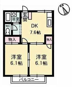 ホワイトコーポ 203号室