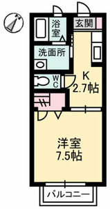 ドミール多治米　Ｂ棟 B201号-2