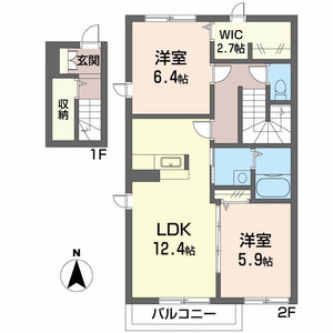 シャーメゾン乙瀬 A0201号室