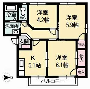 フレグランス　前町 A0201号室