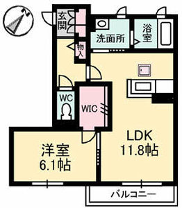 シャーメゾンＡＳＡＫＵＲＡ　Ｂ棟 B0102号室