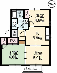 フレグランスボヌール B棟 B0201号-2