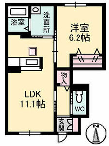 シャーメゾン晟 A0102号室