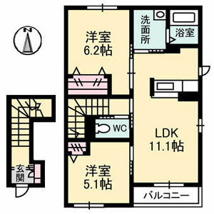 シャーメゾン晟 A0201号室