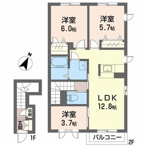 サンフラワー　Ｇ棟 G203号室