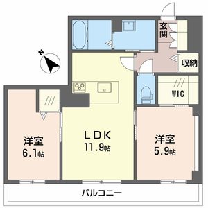 グランベレオ川口 A302号室