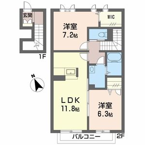 シャーメゾンＡＹＡ　Ⅱ番館 B0203号室