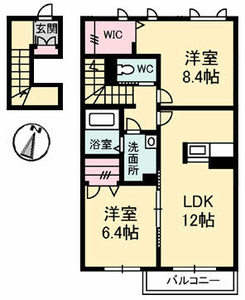 Ｔ’ｓハウスＣ棟 C0202号室