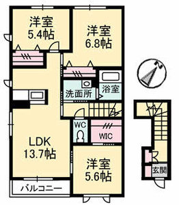 シャーメゾンにしもり　Ａ棟 0201号-16