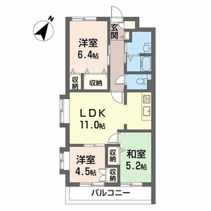 グランリューくるめ木 A0301号-15