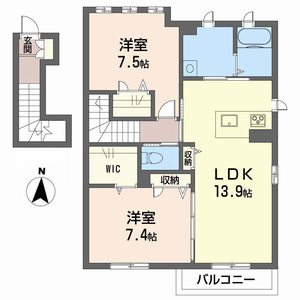 ショーンはなみずき B棟 B201号-16